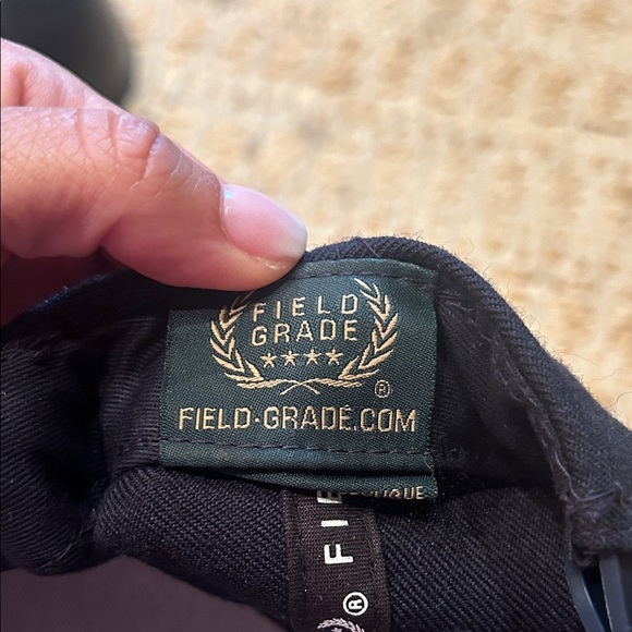 Field Grade Standing on Business Navy and Maroon Cap - Picture 9 of 11